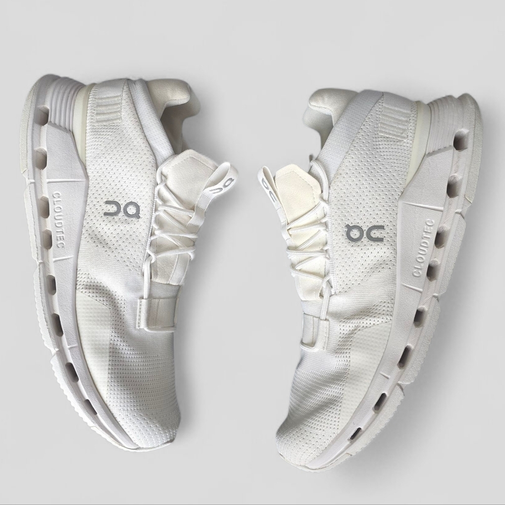 On Running Cloudnova White Sneakers - Picture 4 of 10